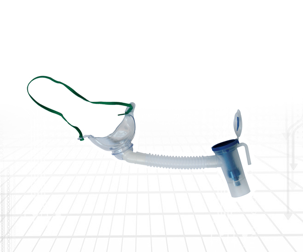 一次性霧化器B08加蓋氣切面罩+咬嘴